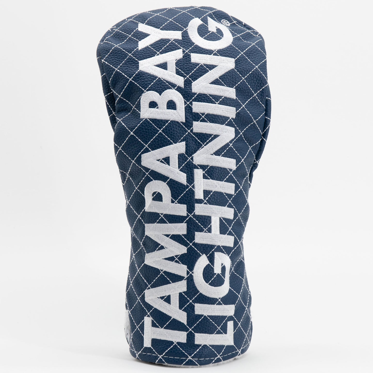 Tampa Bay Lightning solid driver quilted golf headcover