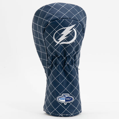 Tampa Bay Lightning solid fairway quilted golf headcover alternate view