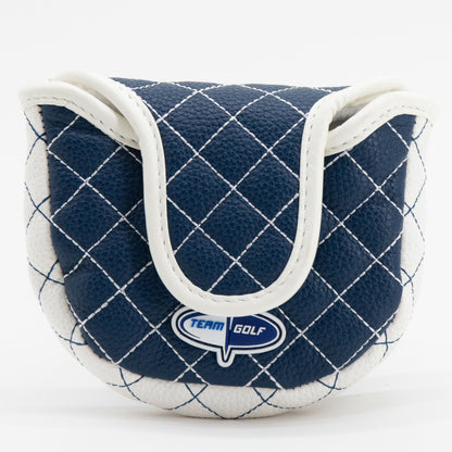 Tampa Bay Lightning solid mallet putter quilted golf headcover alternate view