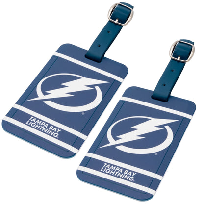 Tampa Bay Lightning plastic golf bag tag by Team Golf, product photo 4