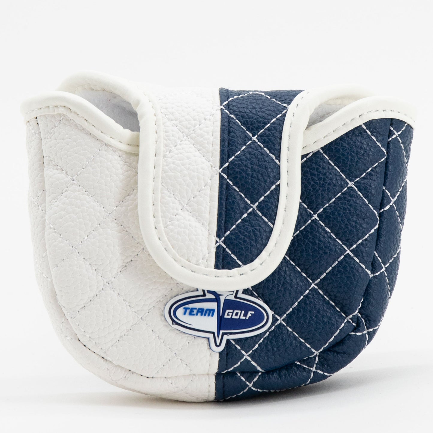 Tampa Bay Lightning split mallet putter quilted golf headcover alternate view