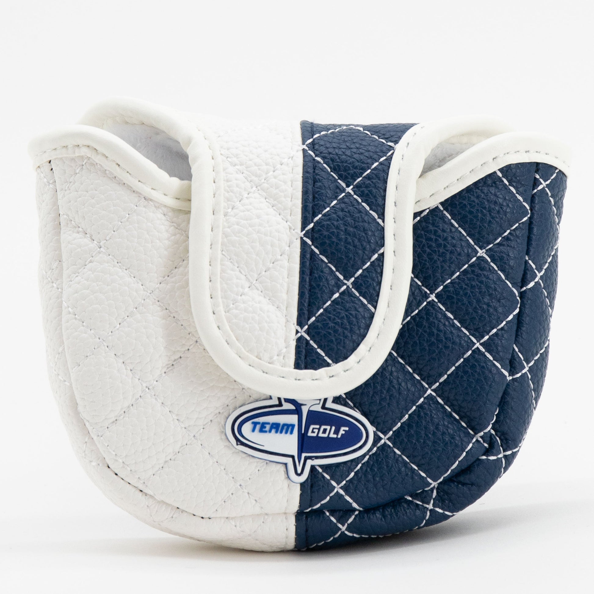 Tampa Bay Lightning split mallet putter quilted golf headcover alternate view
