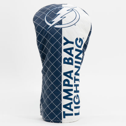 Tampa Bay Lightning split driver quilted golf headcover