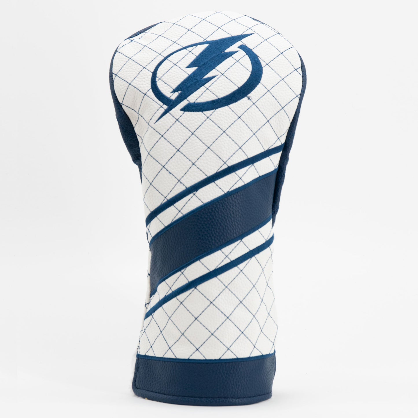 Tampa Bay Lightning stripe driver quilted golf headcover