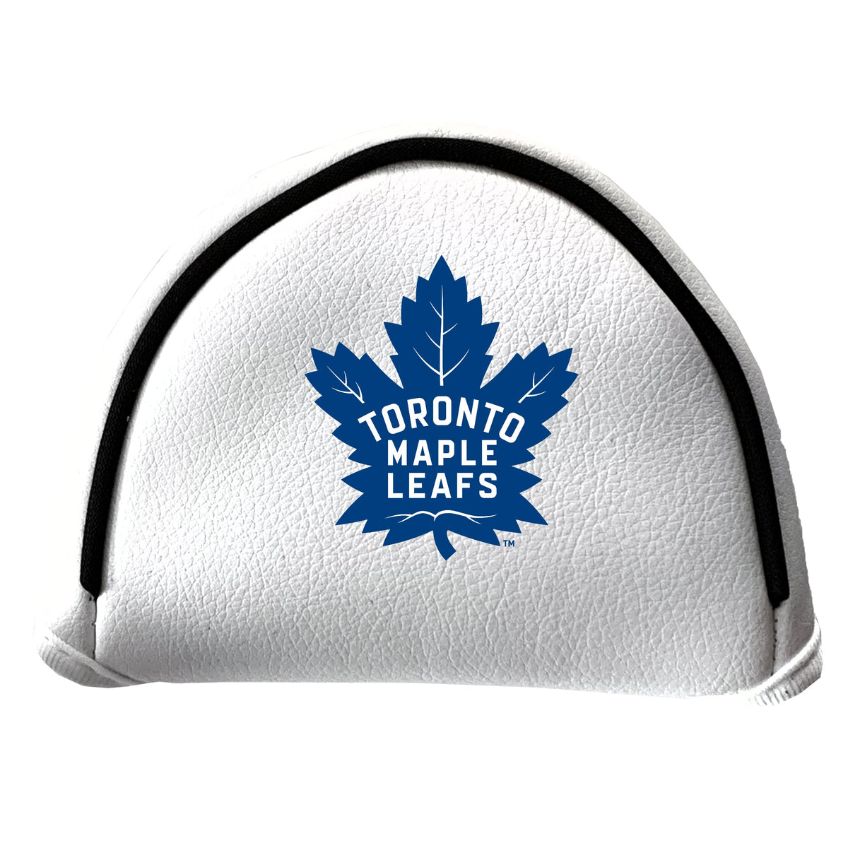 Toronto Maple Leafs vintage mallet putter white printed golf headcover