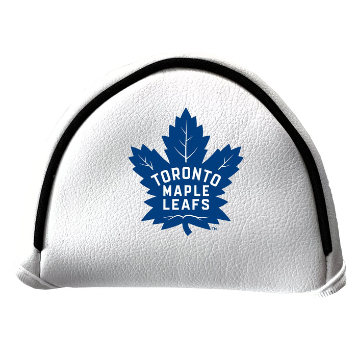 Toronto Maple Leafs Vintage White Printed Mallet Putter Headcover