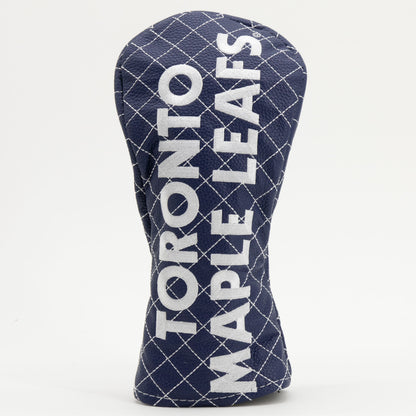 Toronto Maple Leafs Solid Fairway quilted headcover, front view