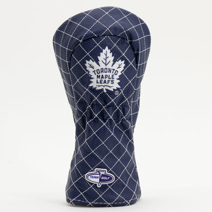 Toronto Maple Leafs Solid Fairway quilted headcover, back view