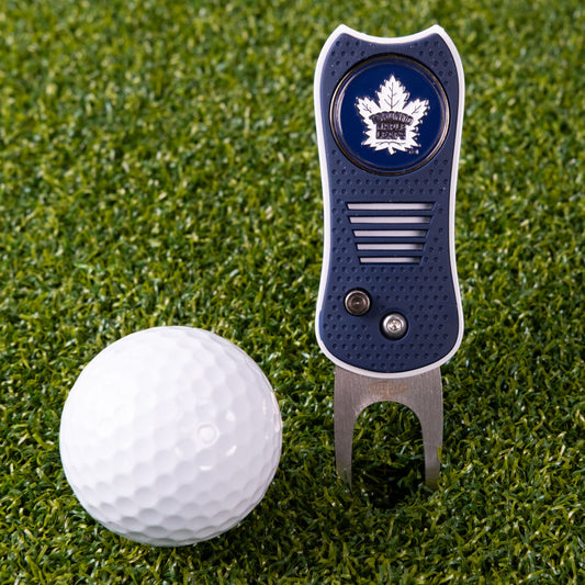Toronto Maple Leafs Switchblade Divot Tool - Image 2 - Club Rehab