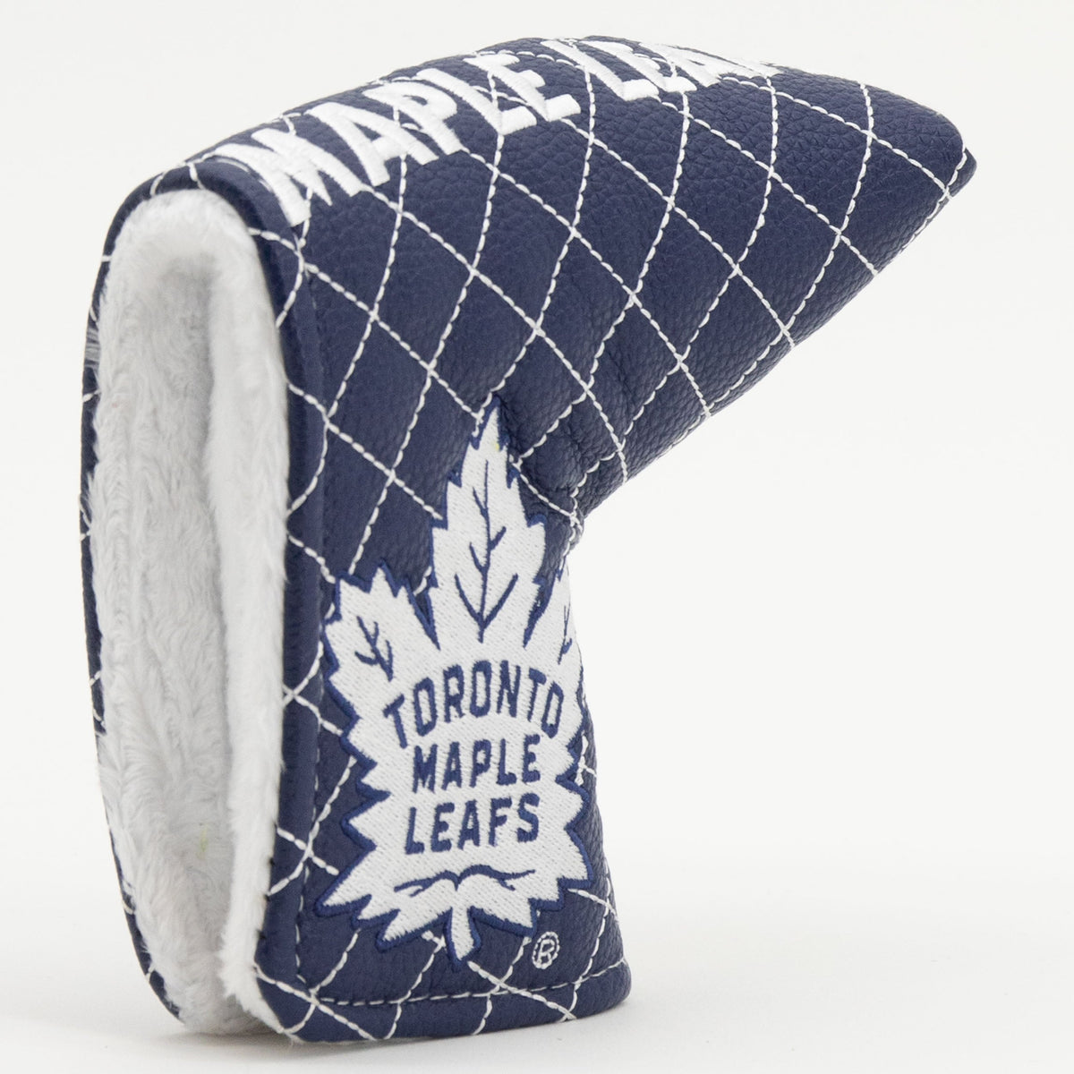 Toronto Maple Leafs Solid Quilted Blade Putter Headcover