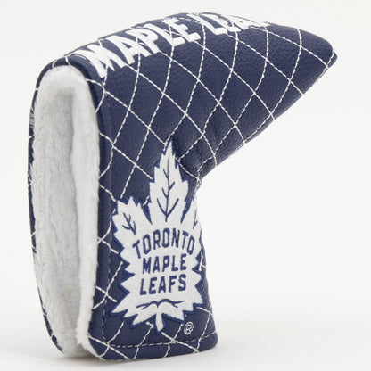 Toronto Maple Leafs Solid Quilted Blade Putter Headcover