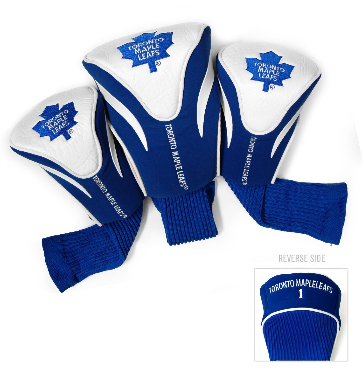 Toronto Maple Leafs 3 Pack Contour Sock Headcovers - Club Rehab
