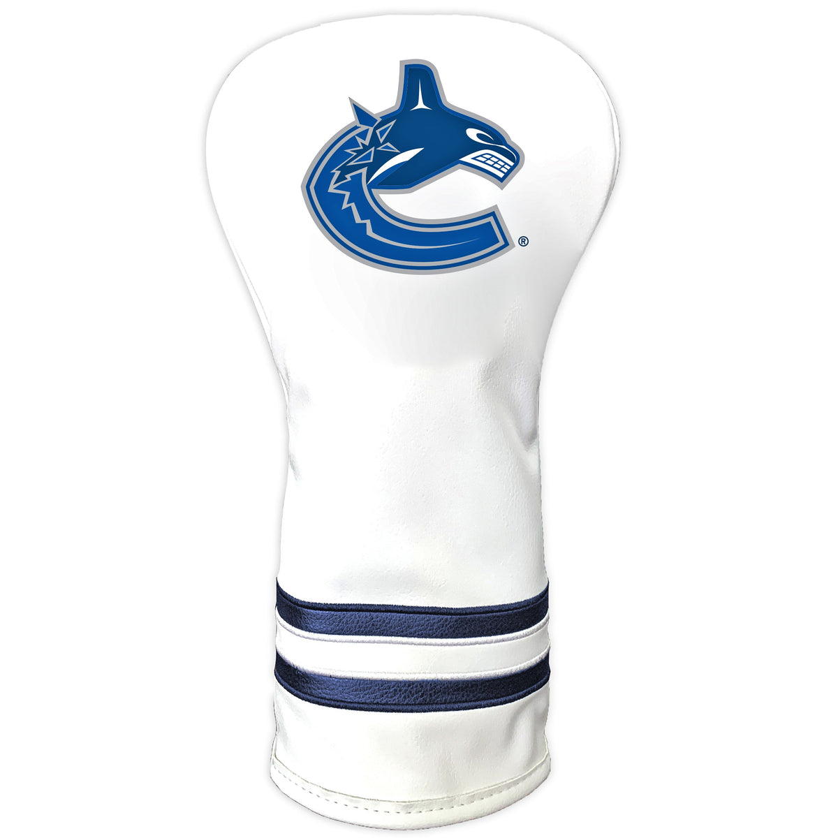 Vancouver Canucks Vintage White Printed Driver Headcover