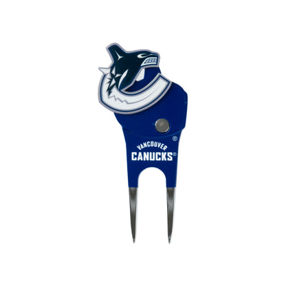 Vancouver Canucks Custom Shaped Divot Tool - Image 3 - Club Rehab