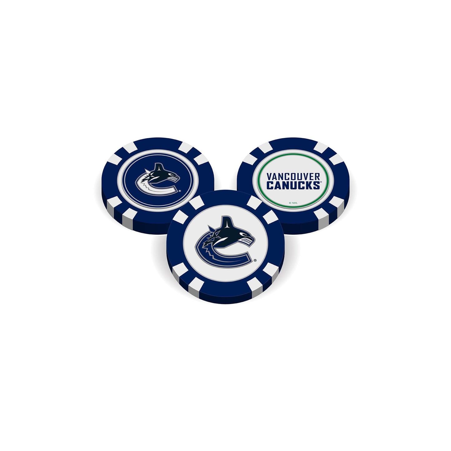 Vancouver Canucks Golf Chip Ball Marker - Club Rehab