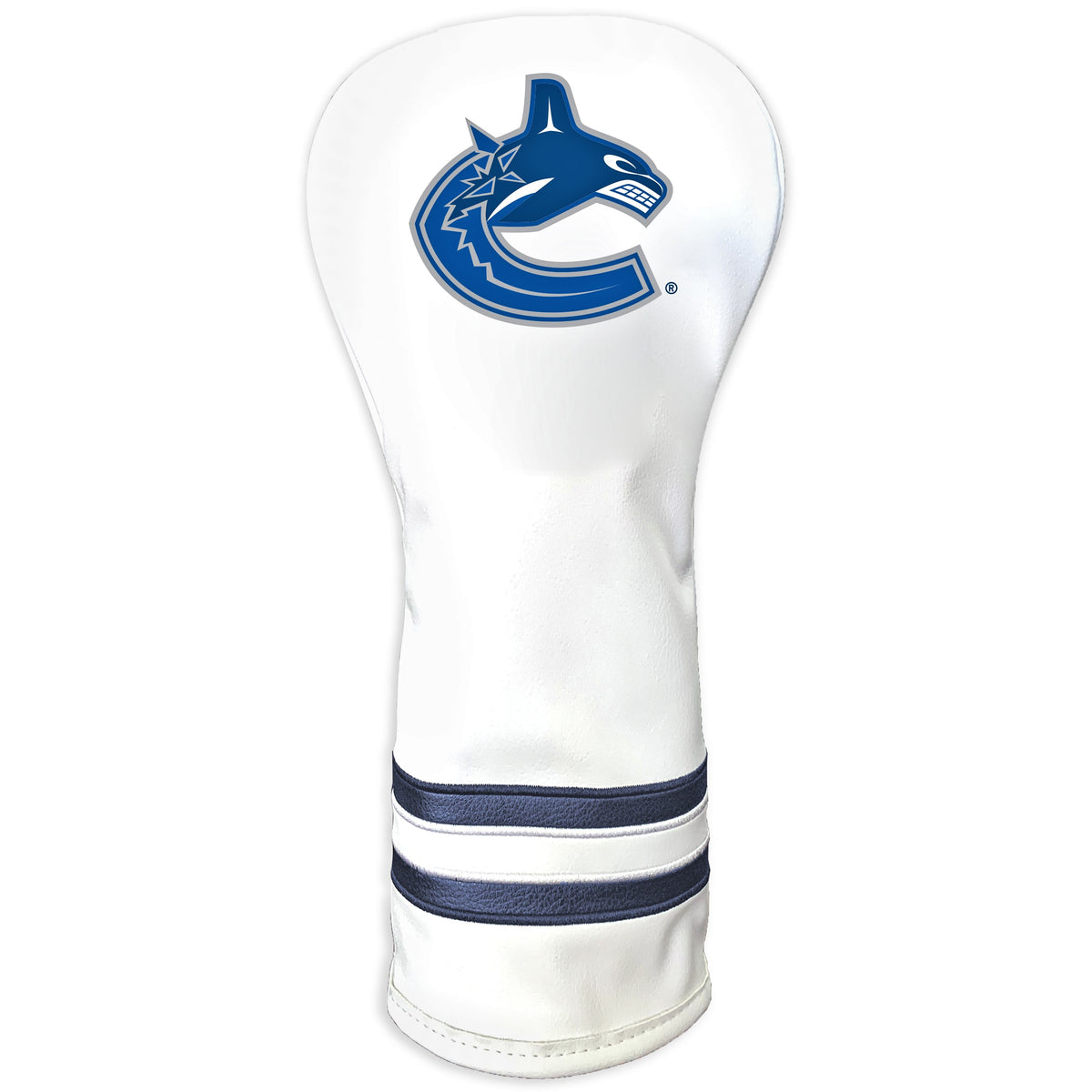 Vancouver Canucks Vintage White Printed Fairway Headcover