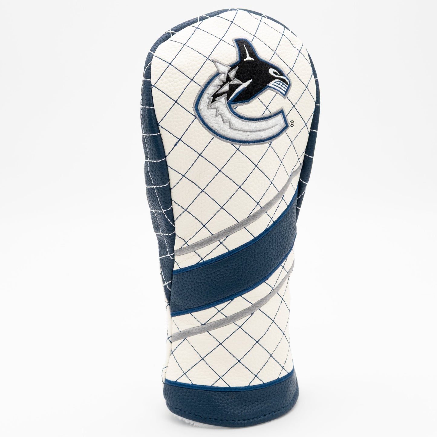 Vancouver Canucks stripe fairway quilted golf headcover alternate view