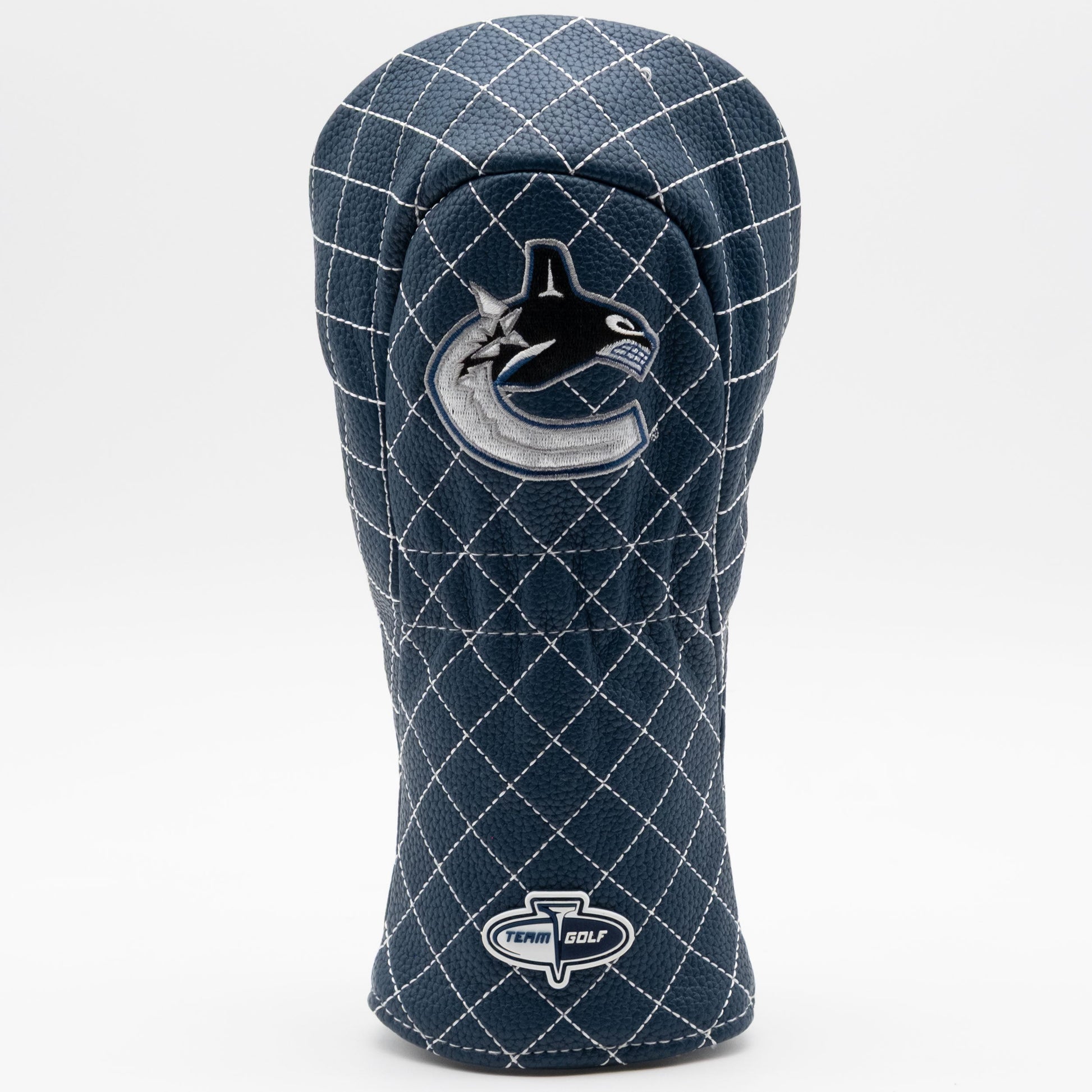 Vancouver Canucks solid fairway quilted golf headcover alternate view