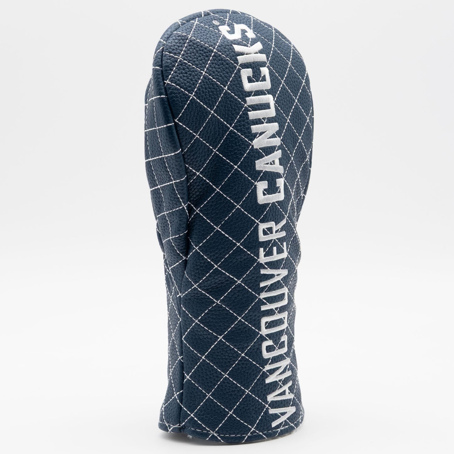 Vancouver Canucks solid fairway quilted golf headcover alternate view