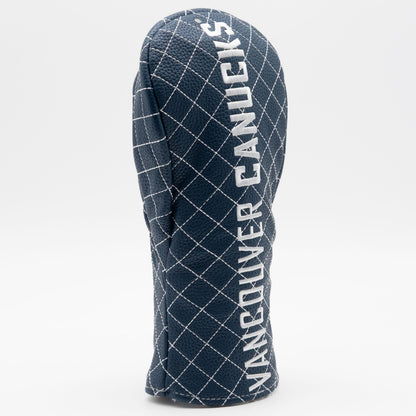 Vancouver Canucks solid fairway quilted golf headcover alternate view