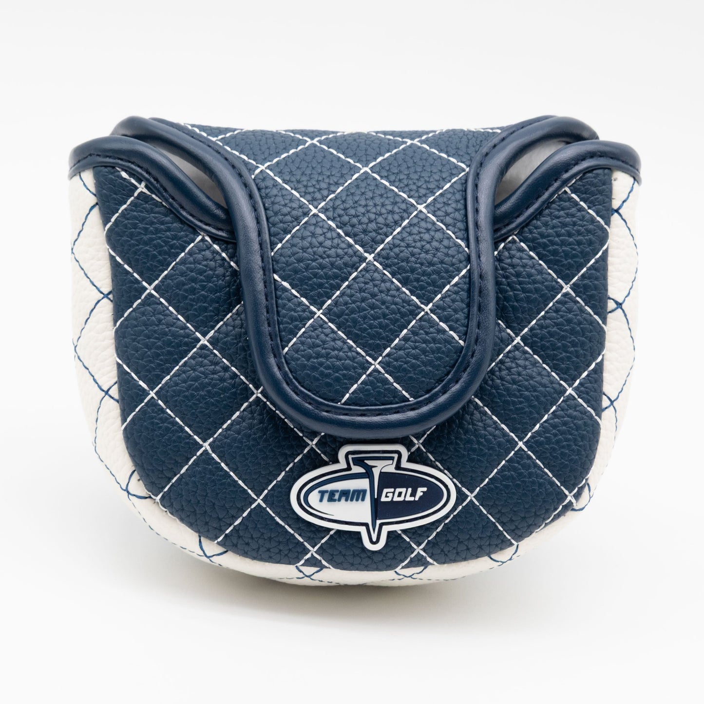 Vancouver Canucks solid mallet putter quilted golf headcover alternate view