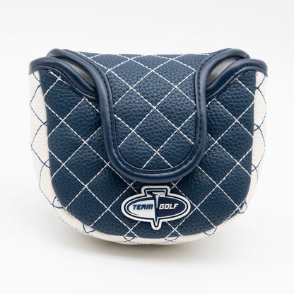 Vancouver Canucks solid mallet putter quilted golf headcover alternate view