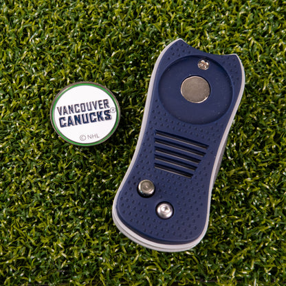 Vancouver Canucks Switchblade Divot Tool - Image 3 - Club Rehab