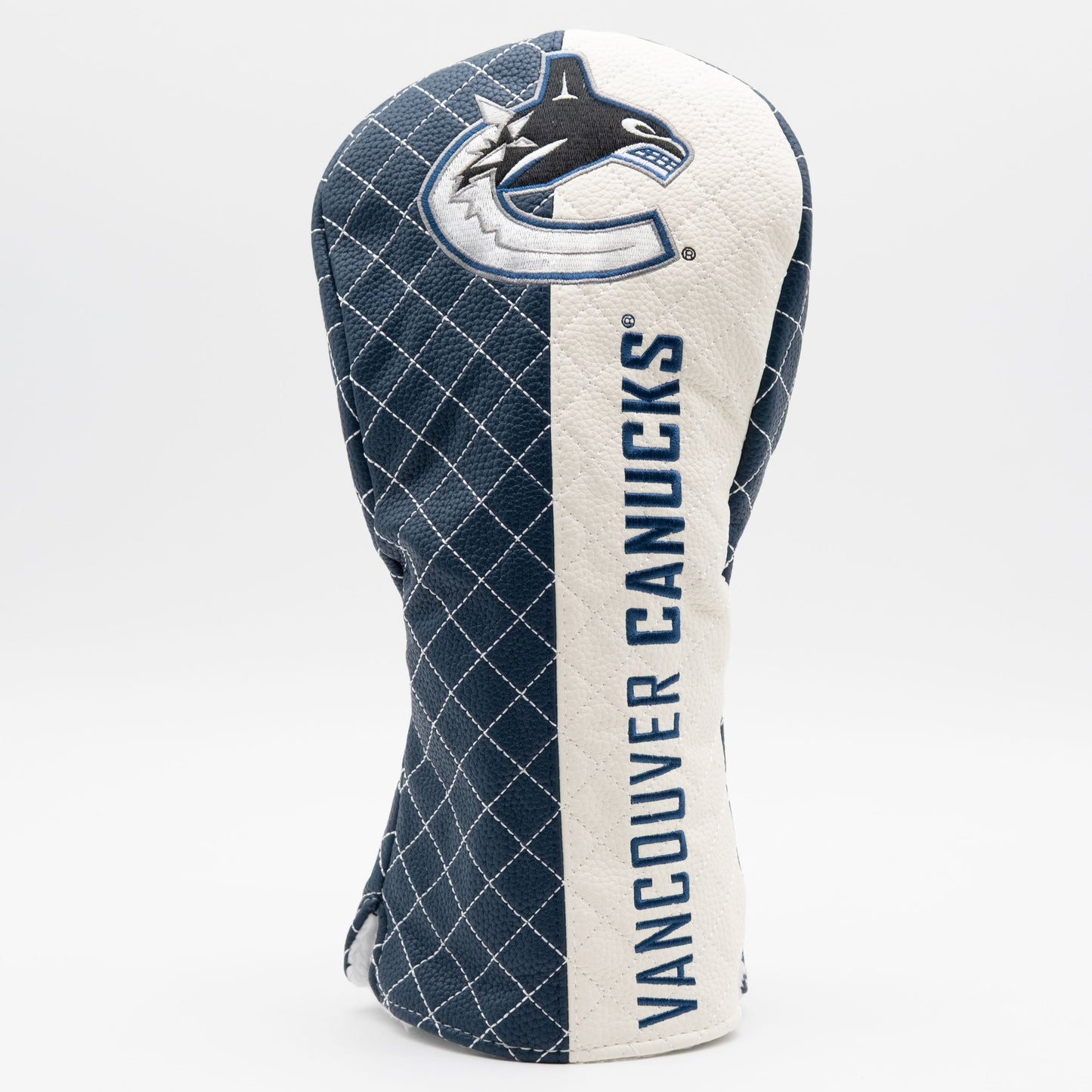 Vancouver Canucks split driver quilted golf headcover