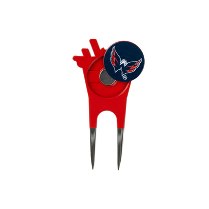 Washington Capitals Custom Shaped Divot Tool - Image 4 - Club Rehab