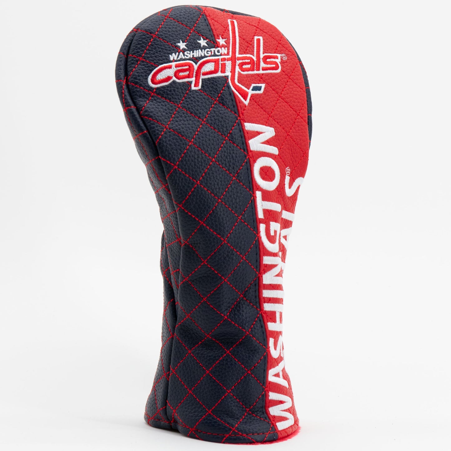 Washington Capitals split fairway quilted golf headcover alternate view
