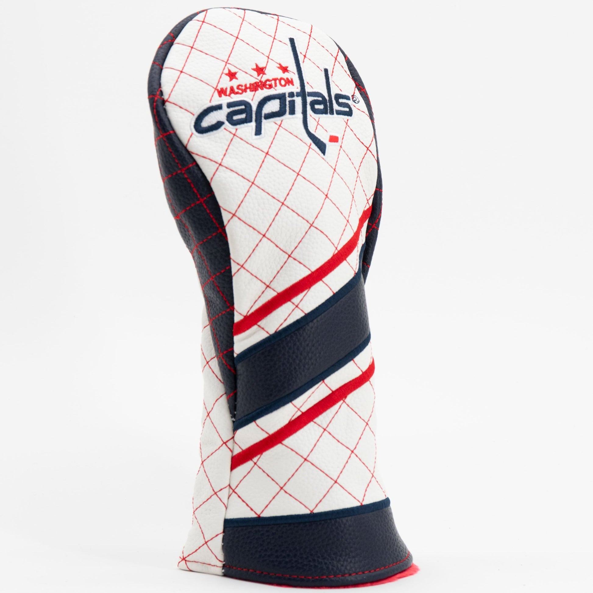 Washington Capitals stripe fairway quilted golf headcover alternate view