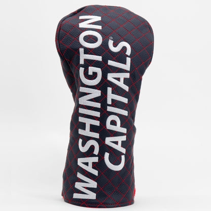 Washington Capitals Solid Driver quilted headcover, front view