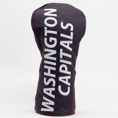Washington Capitals solid driver quilted golf headcover
