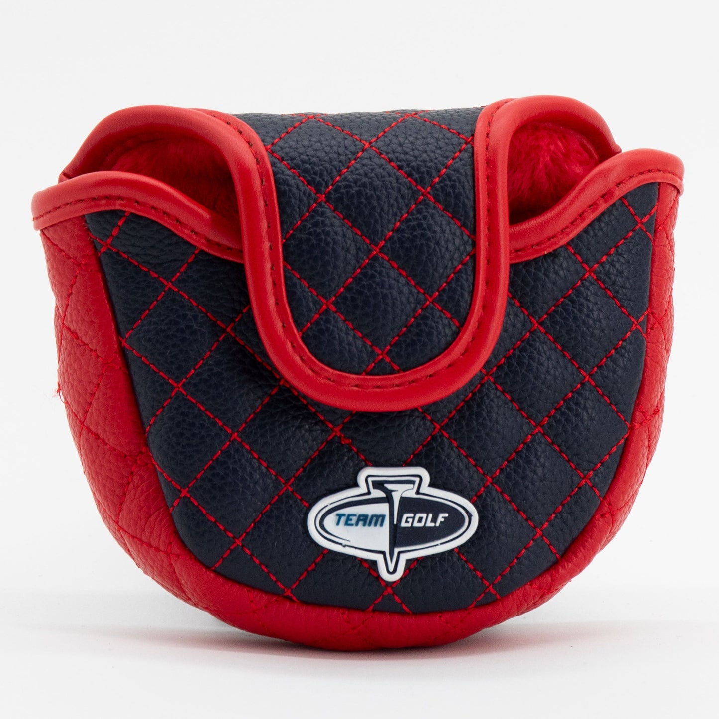 Washington Capitals solid mallet putter quilted golf headcover alternate view
