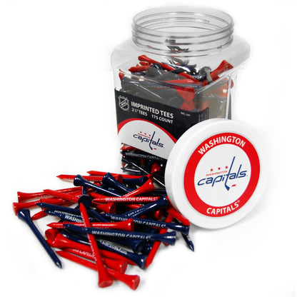 Washington Capitals 175-count golf tee jar with team-imprinted tees