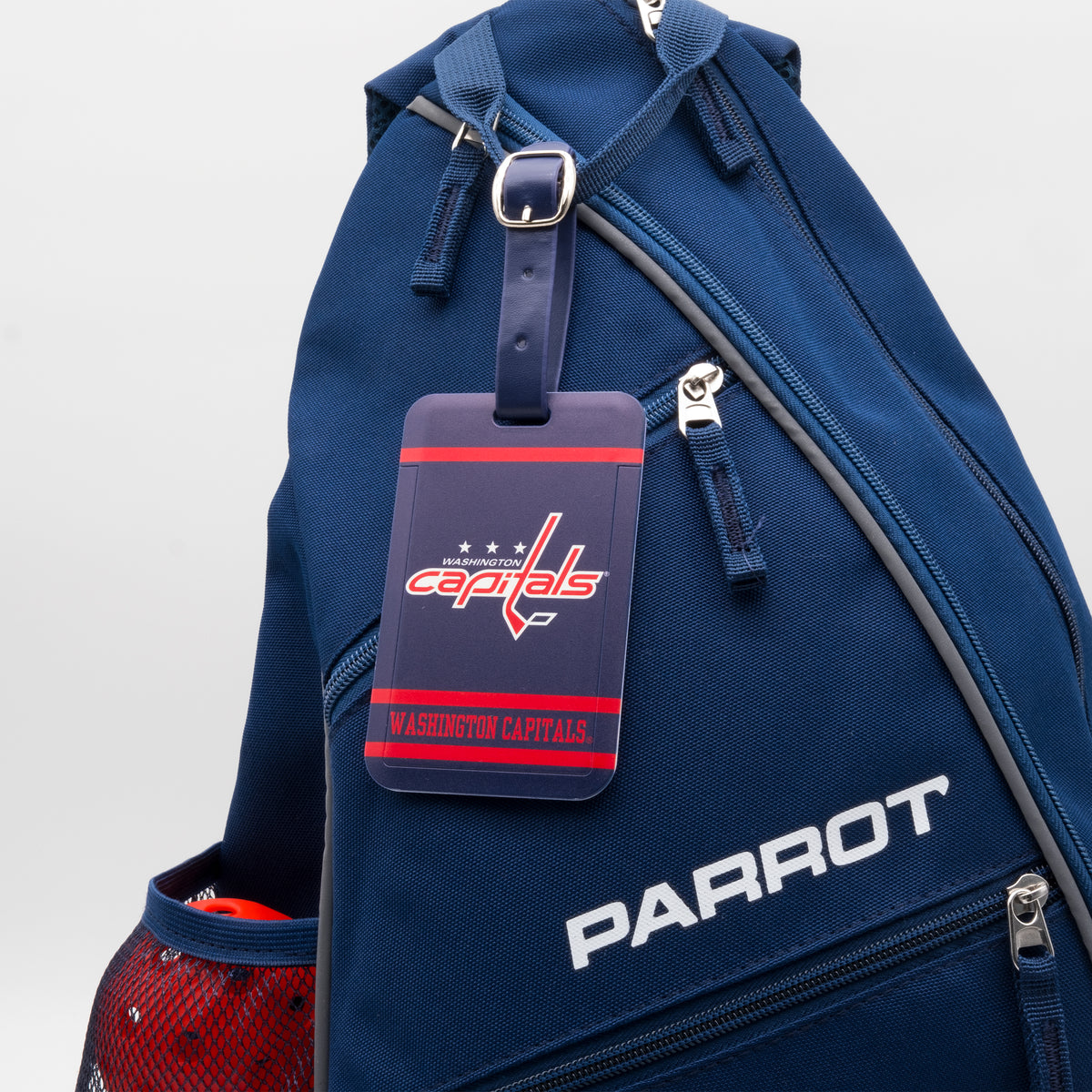 Washington Capitals plastic golf bag tag by Team Golf, product photo 3