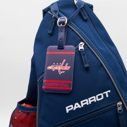 Washington Capitals plastic golf bag tag by Team Golf, product photo 3