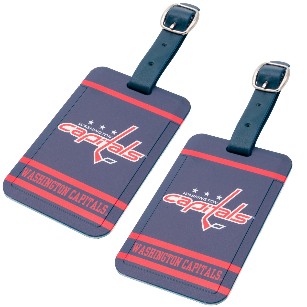 Washington Capitals plastic golf bag tag by Team Golf, product photo 4