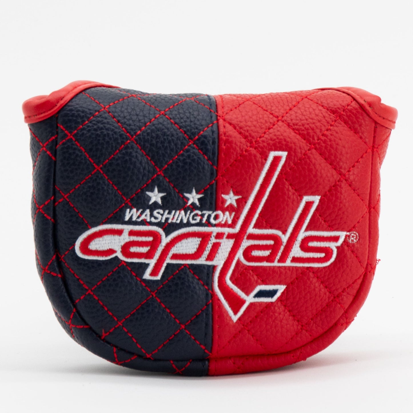 Washington Capitals split mallet putter quilted golf headcover