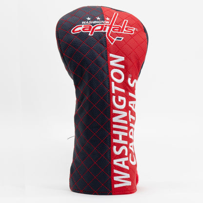 Washington Capitals split driver quilted golf headcover
