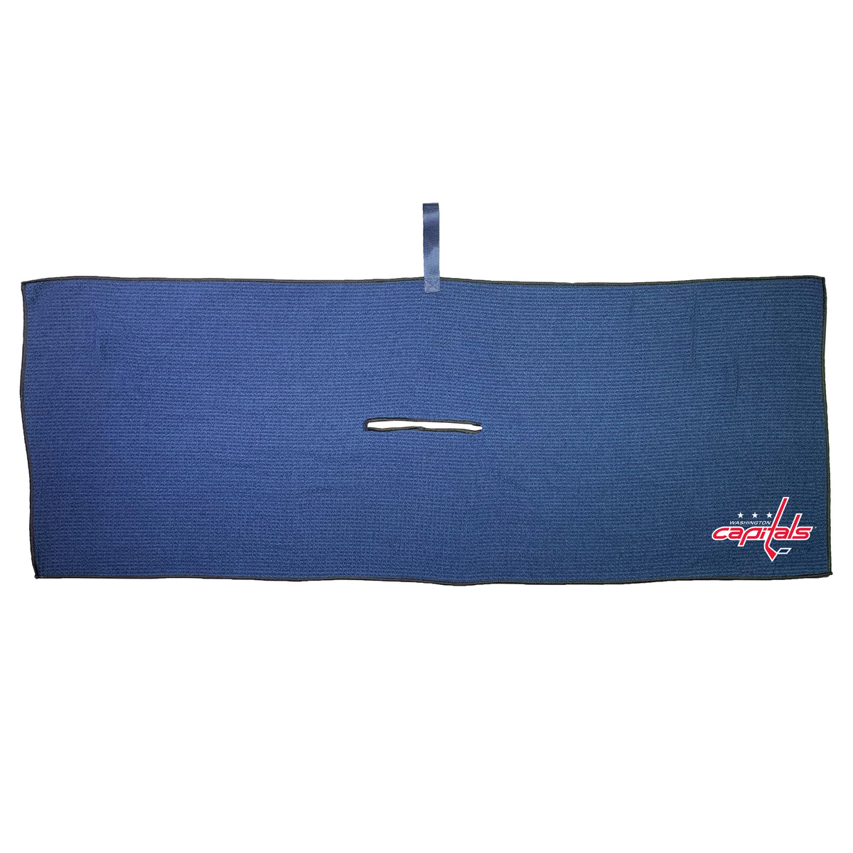 Washington Capitals 16 x 40 microfiber golf towel with team logo