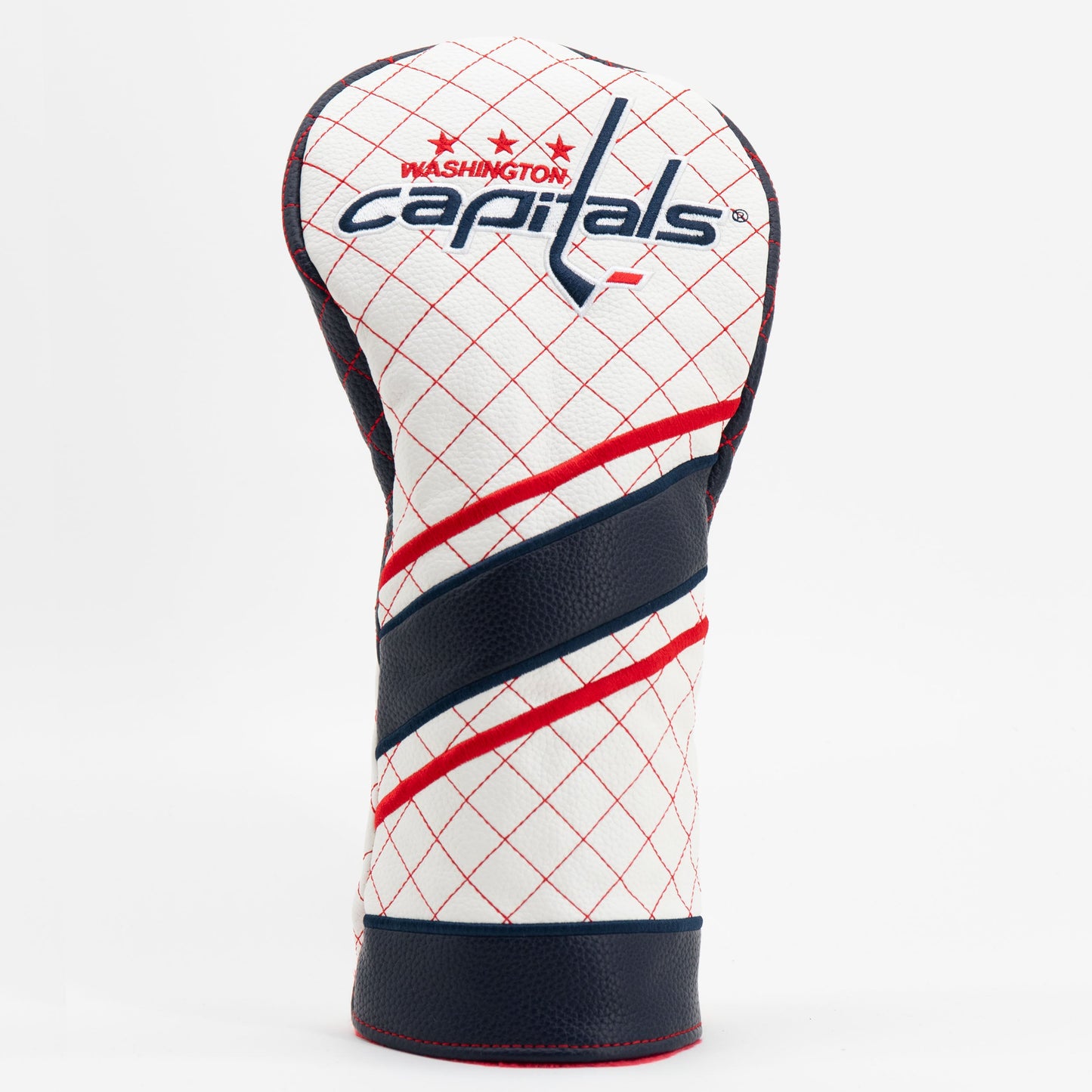 Washington Capitals stripe driver quilted golf headcover