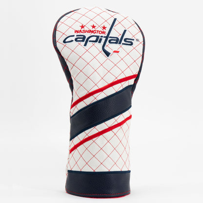 Washington Capitals stripe driver quilted golf headcover