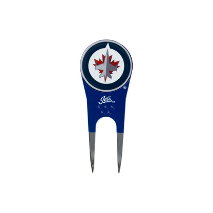 Winnipeg Jets Custom Shaped Divot Tool - Image 1 - Club Rehab