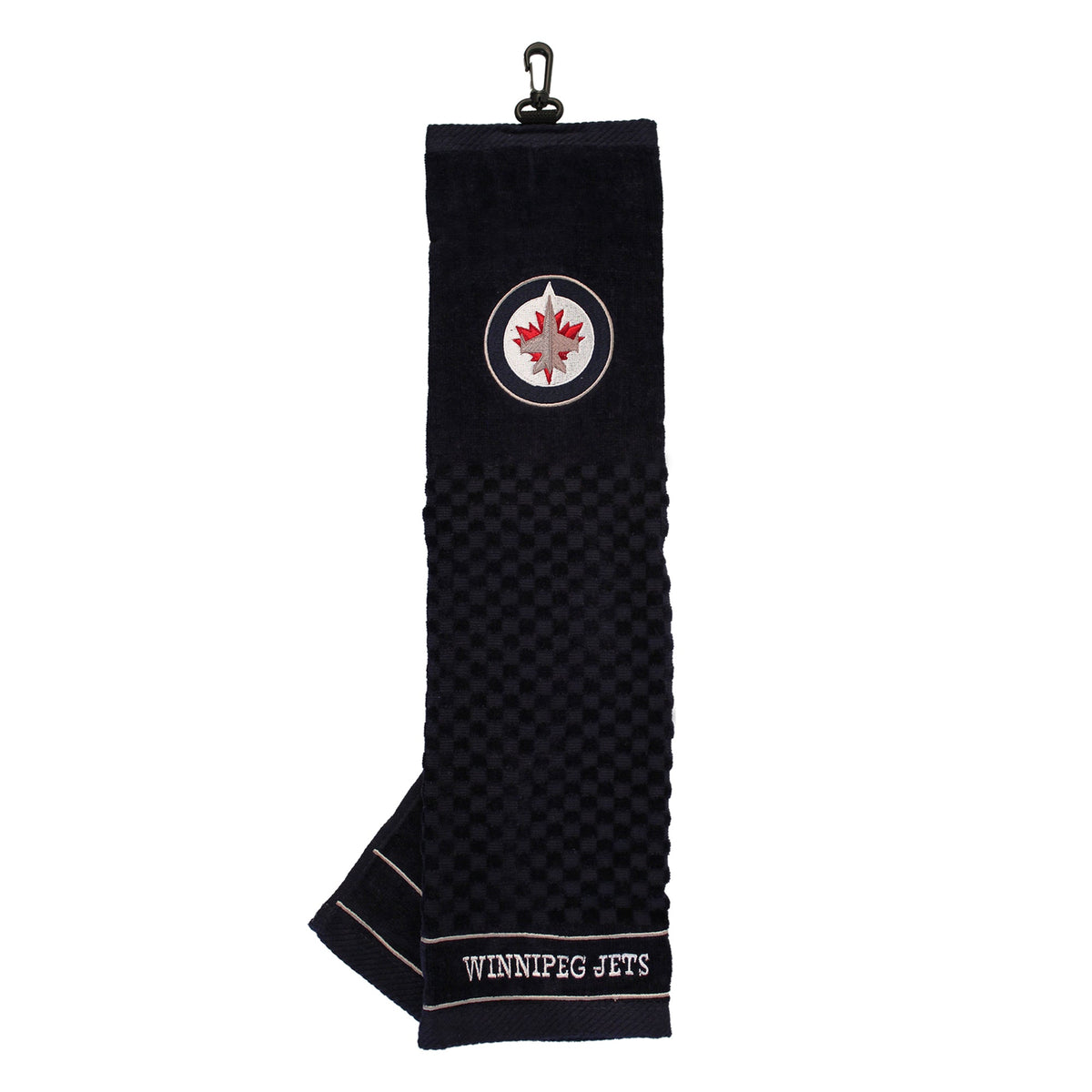 Winnipeg Jets embroidered golf towel