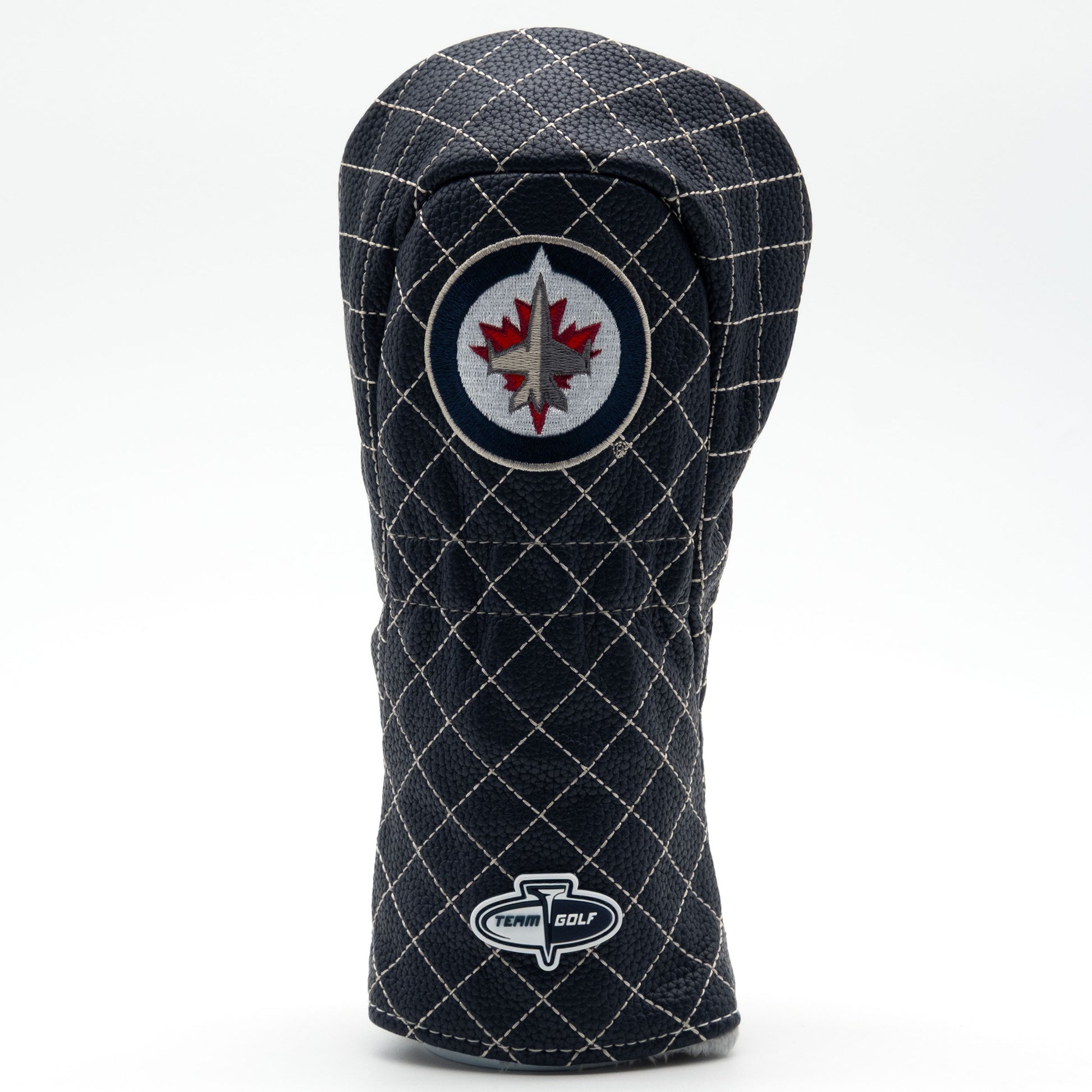 Winnipeg Jets solid fairway quilted golf headcover alternate view