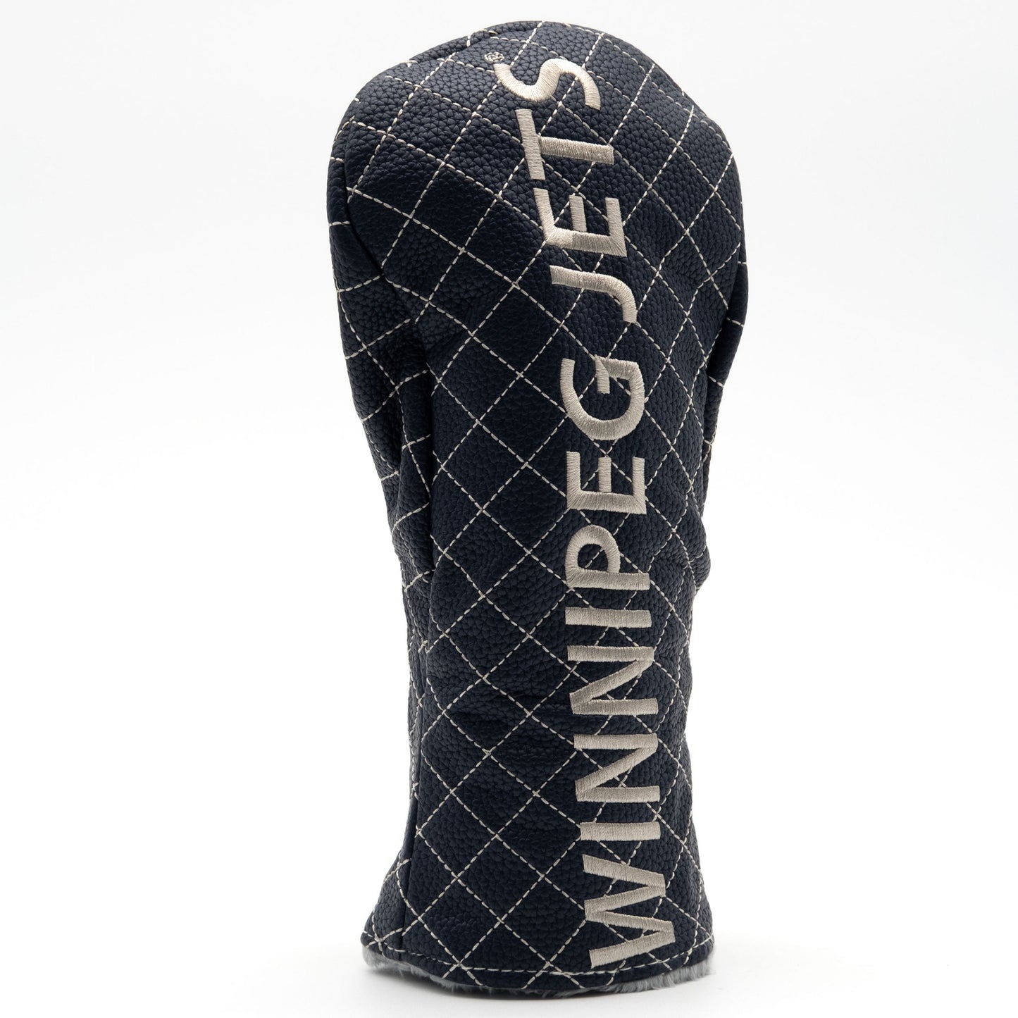Winnipeg Jets solid fairway quilted golf headcover alternate view