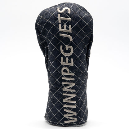 Winnipeg Jets solid fairway quilted golf headcover