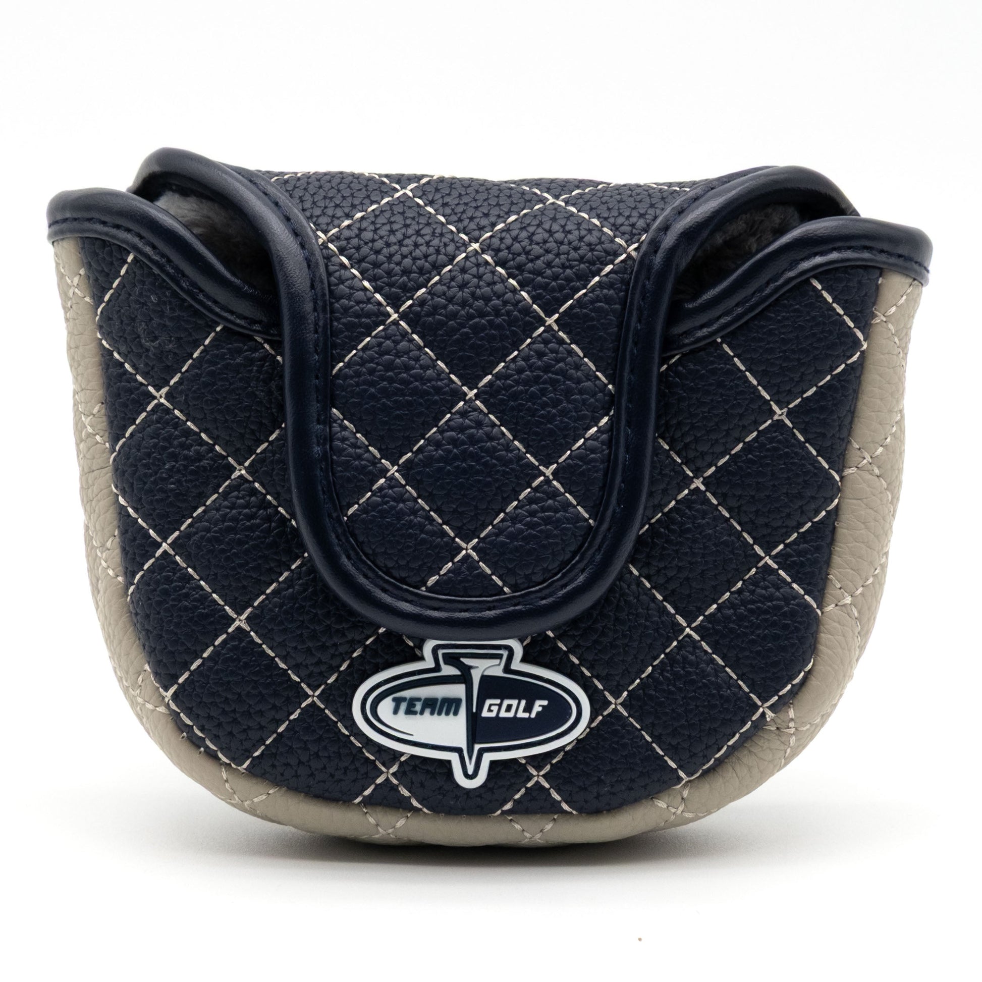 Winnipeg Jets solid mallet putter quilted golf headcover alternate view
