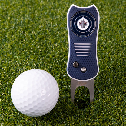 Winnipeg Jets Switchblade Divot Tool - Image 2 - Club Rehab
